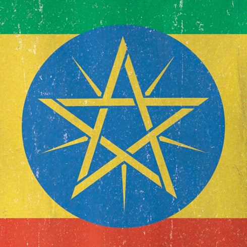 Ethiopia Flag Distressed iPhone XS Max Skin